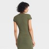 Women's Boucle Short Sleeve Crewneck Pullover Sweater - A New Day™ - 2 of 3