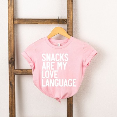 The Juniper Shop Snacks Are My Love Language Youth Short Sleeve Tee