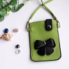 Slickblue Compact Faux Leather Purse, Inner Pocket Feature, Clutch Style Bag, Multiple Color Options, 5.7" - 2 of 4