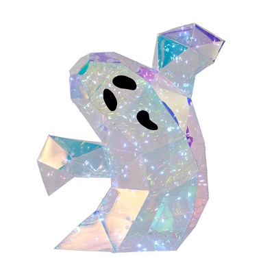 Seasonal LLC Prismatic Iridescent Spooky Ghost I 16", LED lights