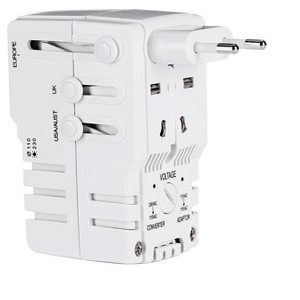 Travel Smart Type A/B/C/E/F/G/I For Worldwide All-In-One Adapter - 1 of 1