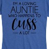 Women's - Instant Message - I'm A Loving Auntie Short Sleeve Graphic T-Shirt - 2 of 4