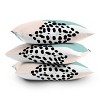 Deny Designs 20"x20" Oversize Aleeya Jones Modern Minimalistic Shapes Square Throw Pillow: Removable Cover, Indoor Use - 3 of 4
