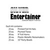 Beistle New Year Silver Entertainer Assortment for 50 guests includes 125 items Silver - 2 of 2