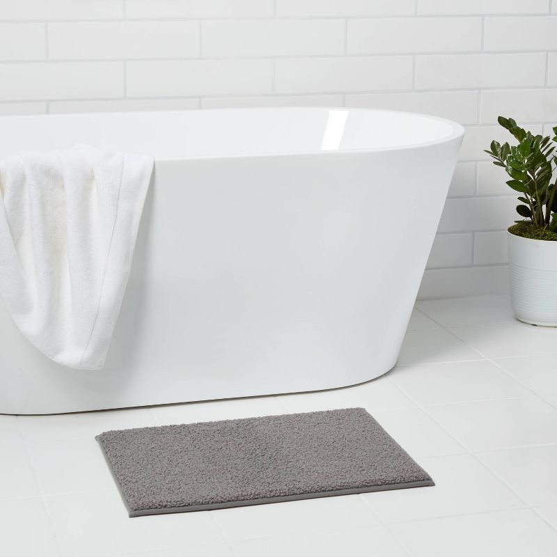 Boucle Memory Foam Bath Rug - Room Essentials™, 3 of 13