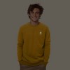 Dalix Lightning (Glow in the Dark) Embroidered Crewneck Fleece Sweatshirt Pullover Mens - 2 of 4