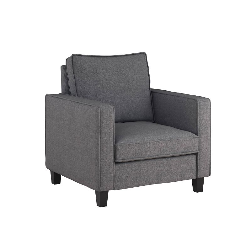 Georgia Fabric Accent Armchair - CorLiving, 3 of 9