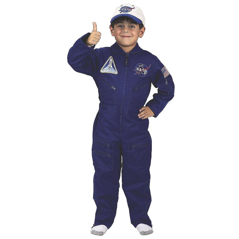 Aeromax Kids' NASA Astronaut Flight Suit Costume, 1 of 2