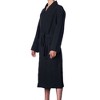 Alpine Swiss Mens Cotton Blend Shawl Robe Lightweight Duster Knit Spa Bathrobe - 4 of 4