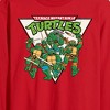 Men's - Teenage Mutant Ninja Turtles - Triangle Long Sleeve Graphic T-Shirt - 2 of 3