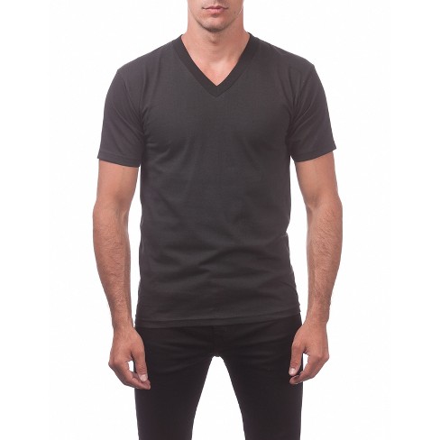 Pro Club Men's Comfort Cotton Short Sleeve V-neck Tee T- Shirt : Target