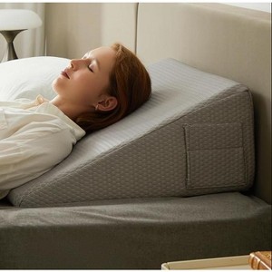 BAFODE Wedge Pillow for Sleeping, Elevated Support Bed Wedge Pillow, Breathable Triangle Pillow Wedge Post Surgery with Washable Covers - 1 of 1