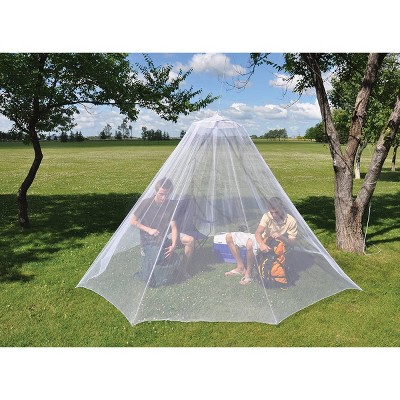 White 48" x 72" Mesh Polyester Mosquito Netting
