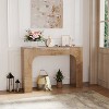 63" Farmhouse Console Table, Long Wood Entryway Table Behind Couch, Easy Assembly Hallway Furniture for Living Rooms, Apartments, Entrance - 4 of 4