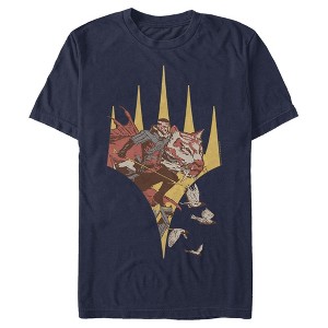 Men's Magic: The Gathering Ikoria Lukka & Tiger Portrait T-Shirt - 1 of 4