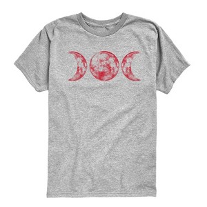 Boys' - Instant Message - Scarlet Red Moon Short Sleeve Graphic T-Shirt - 1 of 4