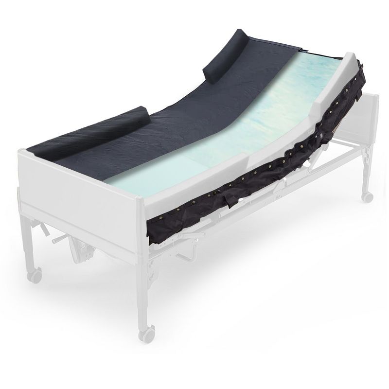 ProHeal Memory Foam Hospital Bed Mattress Pressure Redistribution, Gel Infused - Railed 36"x76"x9", 1 of 6