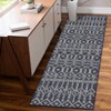 Indoor Outdoor Farmhouse Area Rugs for Backyard Deck Patio, Plush Thick Low Pile Throw Carpet for Bedroom Living Room Dining Room - 3 of 4