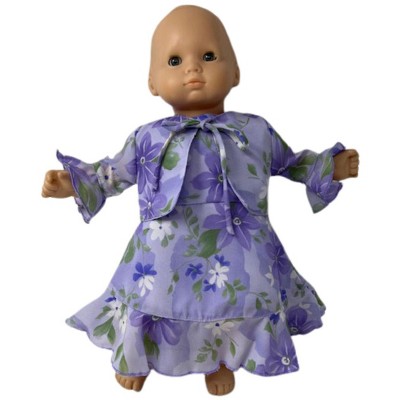 Doll Clothes Superstore Chiffon Dress With Jacket Fits 15 Inch Baby Dolls