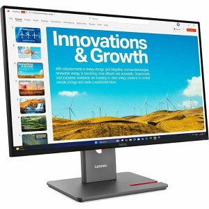 Lenovo ThinkVision P24QD-40 24" WQHD 2560x1440 120hz LCD Monitor 64B1GAR1US - 1 of 1