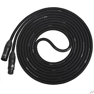 LyxPro Quad Series XLR Cable, Male-to-Female Microphone Cable - 1 of 3