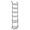 VECELO Kitchen Over the Door Pantry Organizer, 6-Tier Metal Sturdy Door Organizer & Storage, Storage Spice Rack Shelves, Black - 2 of 4