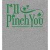 "I'll Pinch You" St. Patrick's Day Adult Long Sleeve Hoodie - 2 of 2