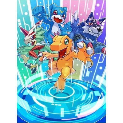Bandai Digimon Card Game Official Sleeves - Digimon Signs of Digivolution Card Sleeves 2025 (60-Pack)