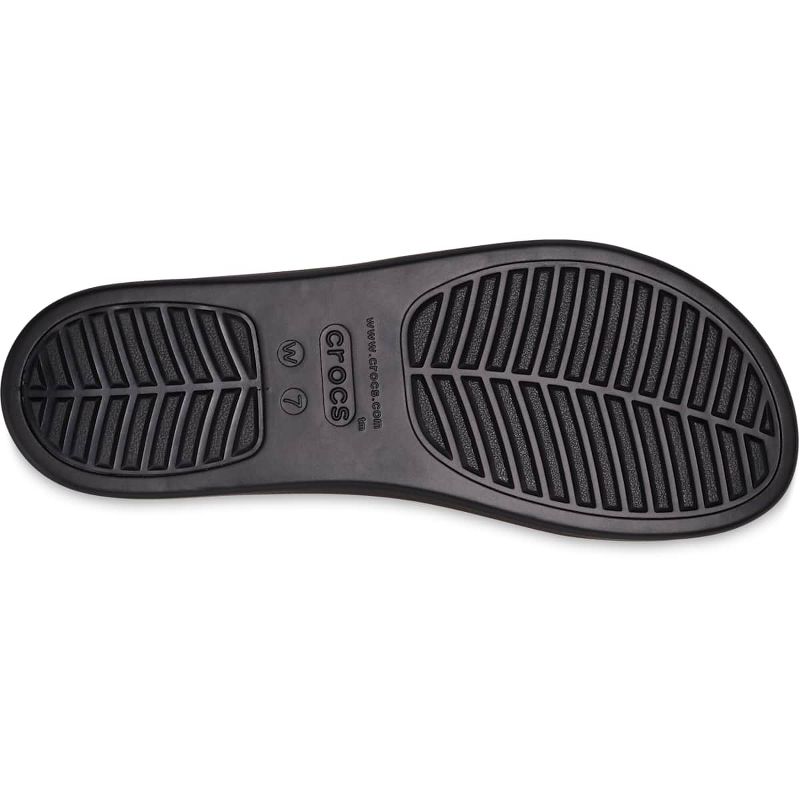 Crocs Women's Brooklyn Croco Shine Low Wedge Sandals, 4 of 7