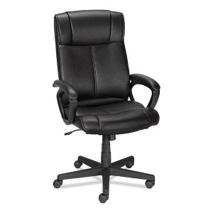Alera Alera Dalibor Series Manager Chair, Supports Up to 250 lb, 17.5" to 21.3" Seat  Height, Black Seat/Back, Black Base - 1 of 4
