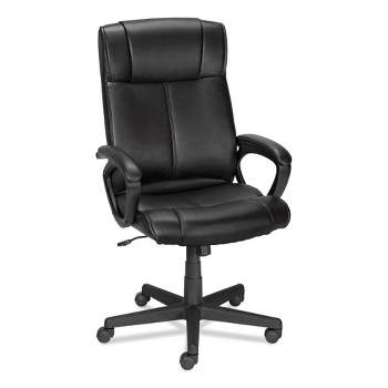 Alera Alera Dalibor Series Manager Chair, Supports Up to 250 lb, 17.5" to 21.3" Seat  Height, Black Seat/Back, Black Base