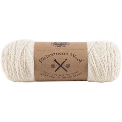 Lion Brand Fishermen's Wool Yarn-Natural