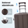 Lyngins 3-Piece Family Hardside Luggage Set, 20"/24"/28" in ABS Spinner Wheel Luggage, Carry on Suitcase, Waterproof Anti-Scratch ABS Shell, TSA Lock - 4 of 4
