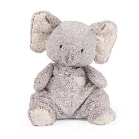 Baby Gund Oh So Snuggly Elephant Large Plush Stuffed Animal For Babies And Infants Ash Grey 12.5 Target