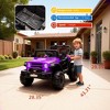 12V Ride on Truck Car for Kids, Battery Powered Electric Cars w/Parent Remote Control, Off-Road Truck with Dual Motors, Wheel Suspension - 3 of 4