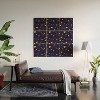 Avenie Halloween Bats Wood Wall Mural - society6 - 2 of 2
