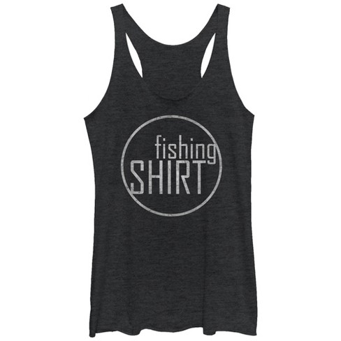 Women's Lost Gods Fishing Shirt Racerback Tank Top - image 1 of 3