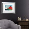 Trademark Fine Art - Pictufy  Fine Wind, Clear Morning Matted Framed Art - 2 of 4