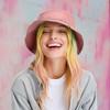 DALIX Solid 100% Cotton Unisex Outdoor Summer Bucket Hat in - 3 of 4