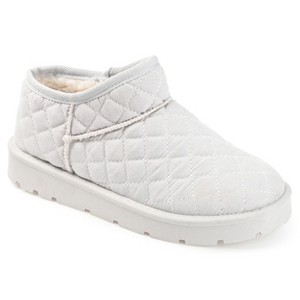 Journee Collection Women's Tazara Slip On Shoe Style Round Toe Slippers - 1 of 4