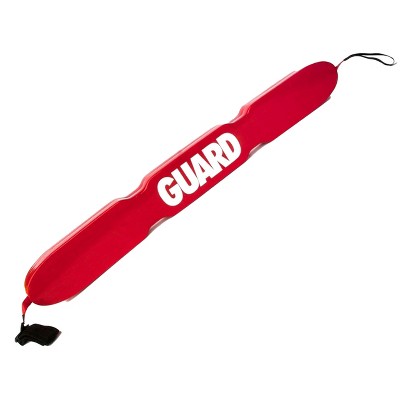Kemp 53" Cut-A-Way Rescue Tube in Red with Guard Logo
