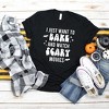 Simply Sage Market Women's Bake and Watch Scary Movies Short Sleeve Graphic Tee - 3 of 4