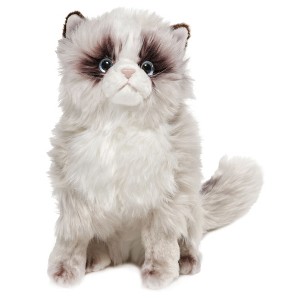 Bearington Tasha The Himalayan Stuffed Cat, 10.5 Inch Kitten Stuffed Animal - 1 of 4
