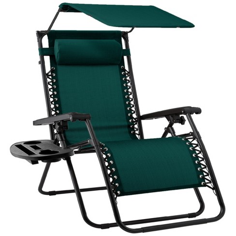 Best Choice Products Oversized Zero Gravity Chair, Folding Recliner W/  Removable Cushion, Side Tray : Target