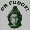 Men's A Christmas Story Oh Fudge Ralphie Parker T-Shirt - 2 of 4