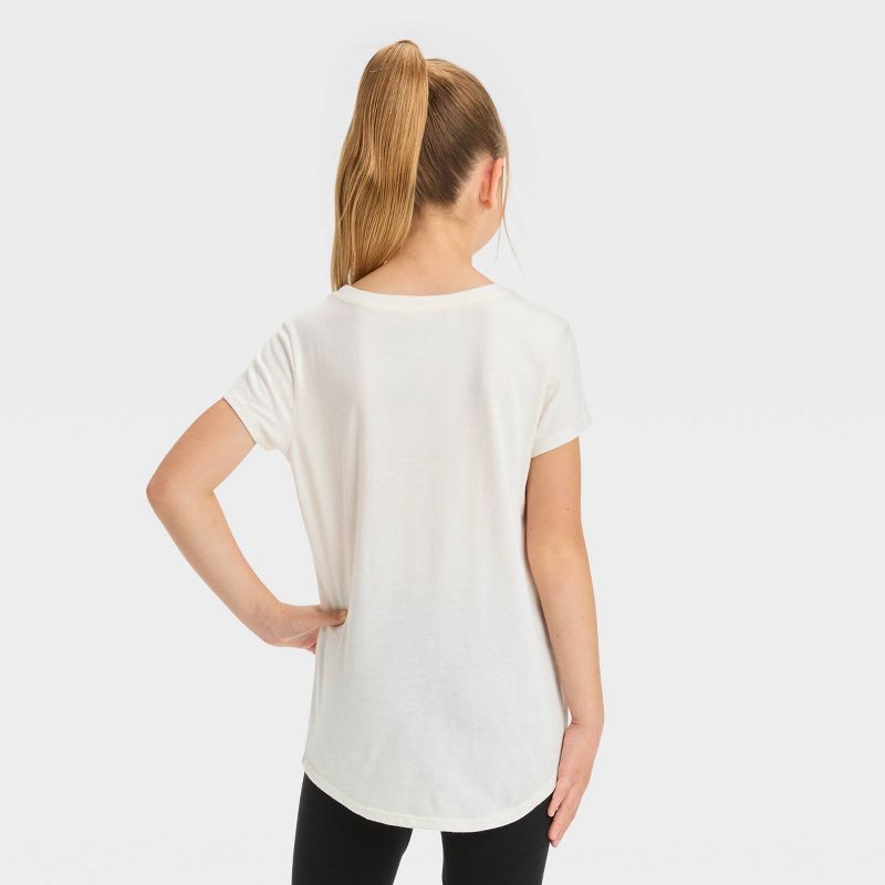 Girls&#39; Trolls Brozone Short Sleeve Graphic T-Shirt - Ivory, 3 of 4