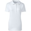 Lands' End School Uniform Women's Short Sleeve Peter Pan Collar Polo Shirt - 2 of 2