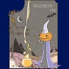 Junior's Design By Humans Halloween magic brewery By runcatrun T-Shirt - 2 of 2