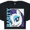 Women's - My Little Pony - Character Block Rarity Cropped Graphic T-Shirt - 2 of 4