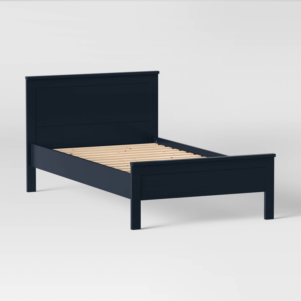 Photos - Bed Frame Twin Osa Kids' Bed Blue - Pillowfort™